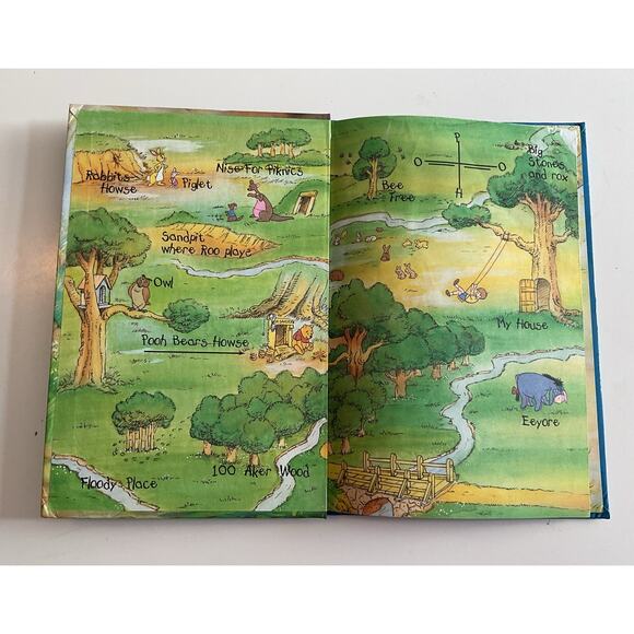 1998 Disney's Pooh How To Catch A Heffalump Hardback Children's Book - Picture 3 of 7
